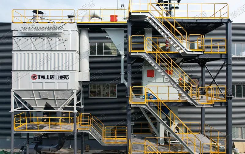 浙江干法制砂樓項目安裝飛快，馬上完工！