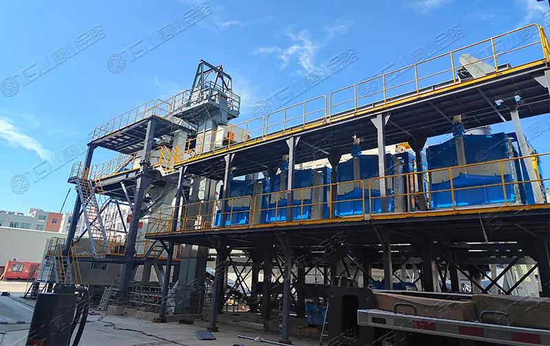 新產品特種砂漿制砂樓，專門生產20-140目特細砂