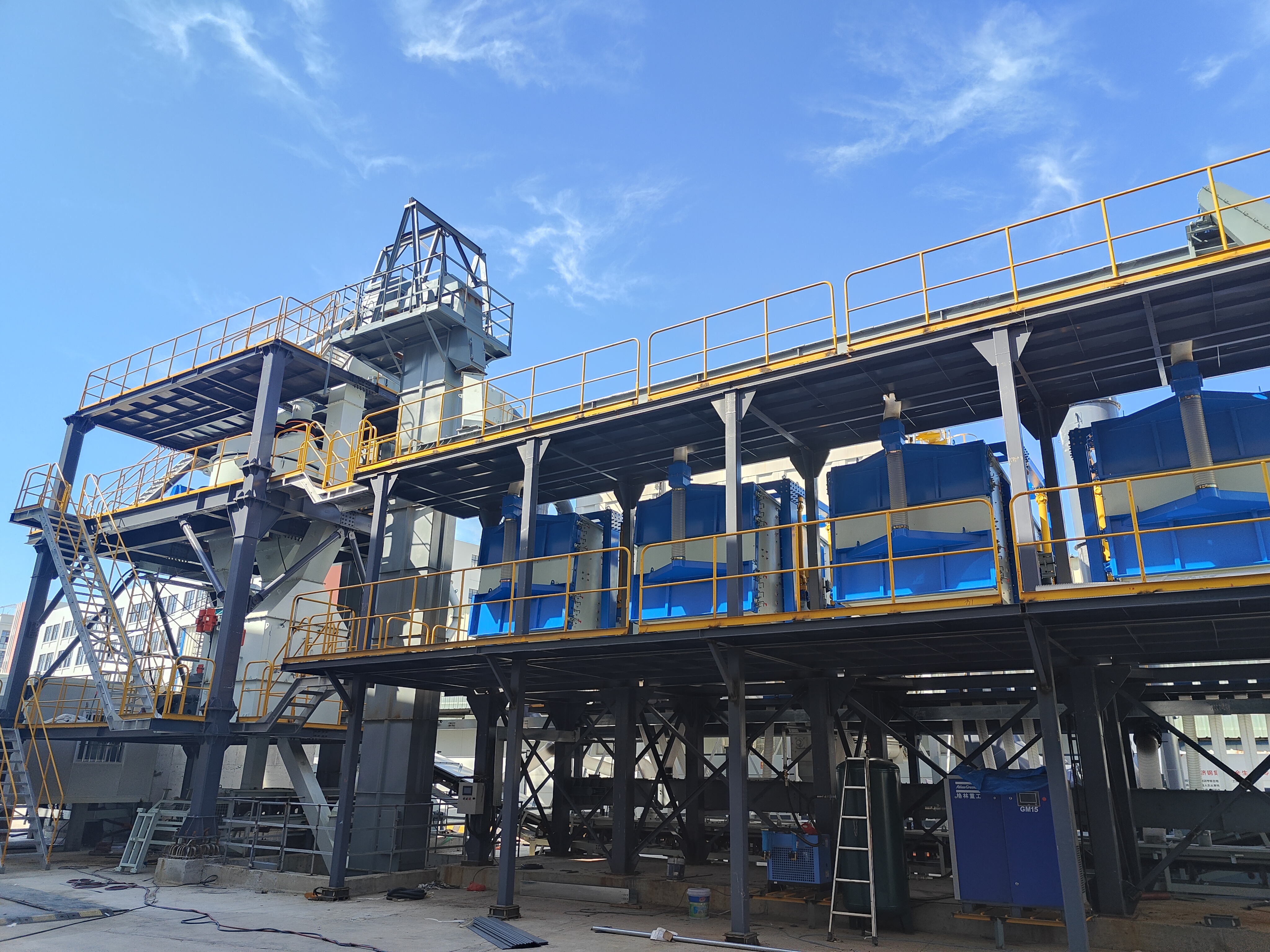 特種砂漿市場火爆，唐山金路特種砂漿制砂樓引領(lǐng)潮流